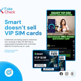 Featured image for Smart doesn't sell VIP SIM cards